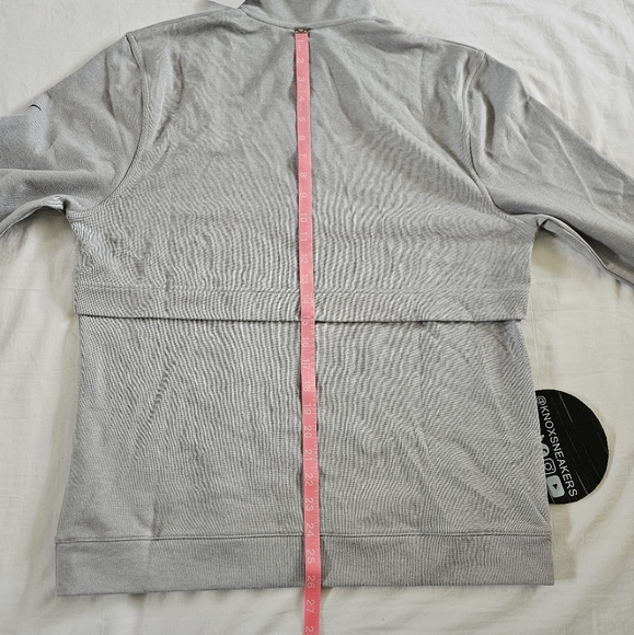 Nike Tour 1/2-Zip Golf Pull Over Grey FQ0472 077 Men's Size Medium - Picture 8 of 10